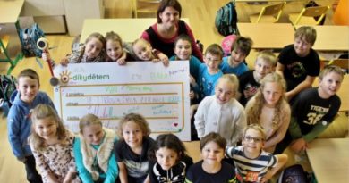 Děti z Černické ZŠ podpořili projekt Díky dětem Děti z Černické ZŠ podpořili projekt Díky dětem