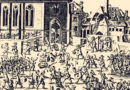 Zfanatizovaný dav ubil 15. února 1611 zcela zbytečně 14 pražských mnichů Zfanatizovaný dav ubil 15. února 1611 zcela zbytečně 14 pražských mnichů